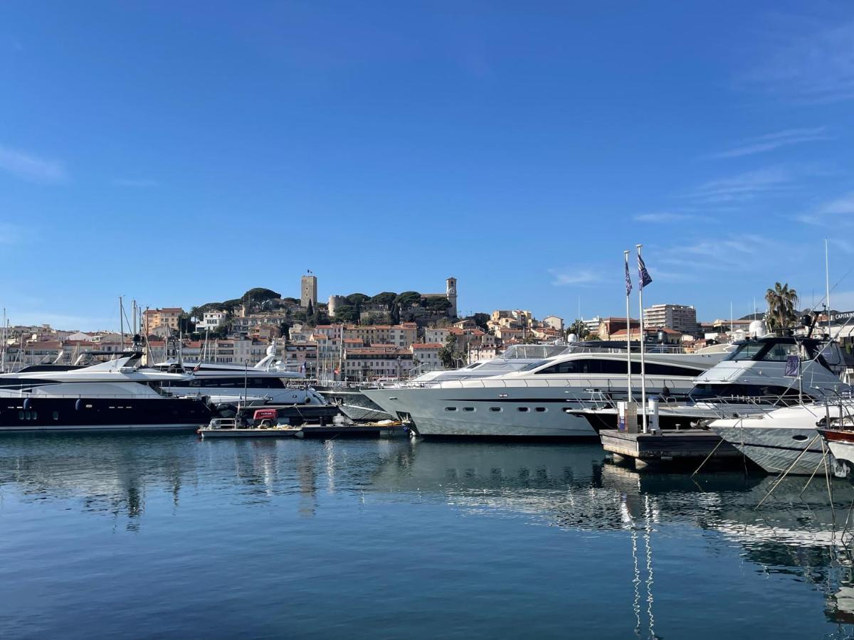 Cannes : Agreable Et Lumineux Appartement Vue Mer Ngoại thất bức ảnh
